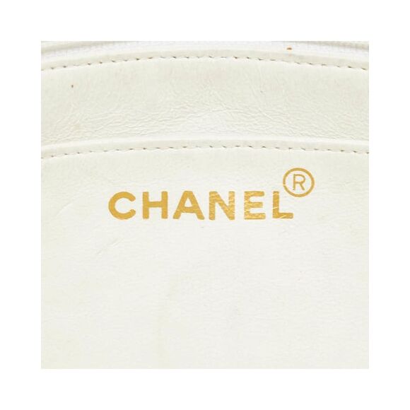 Pre Loved Chanel Classic Flap Bag TwoTone Style Women Black Shoulder Bags - Picture 7 of 8